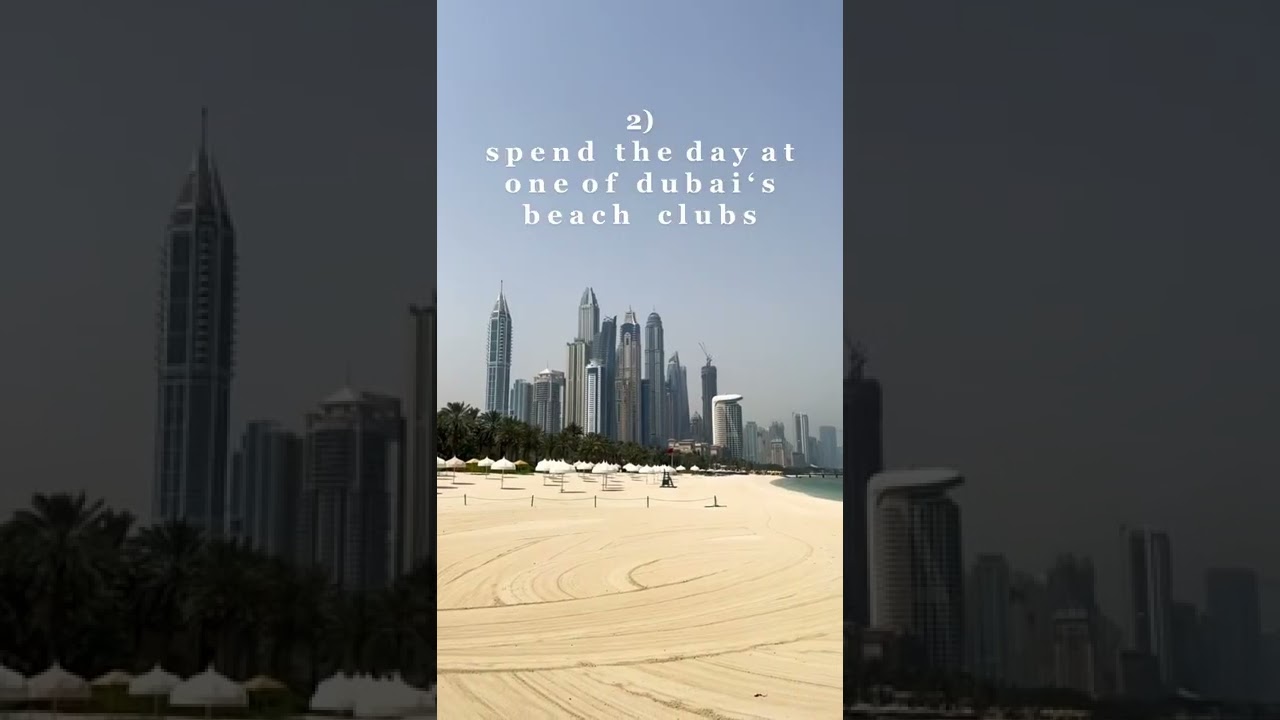 This is your travel guide to Dubai. - Travel Vlog 🌄☀️