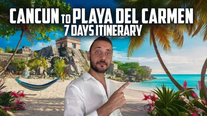 7 Days Mexico Itinerary: Cancun to Tulum Travel Guide Vlog!