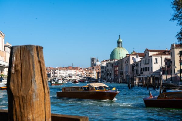 View of canal in Venice