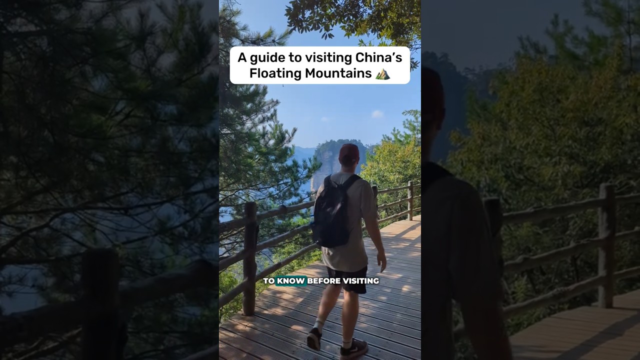 Our GUIDE to visiting the 'floating mountains' in China 🇨🇳 Travel Vlog #china #chinatravel #travel