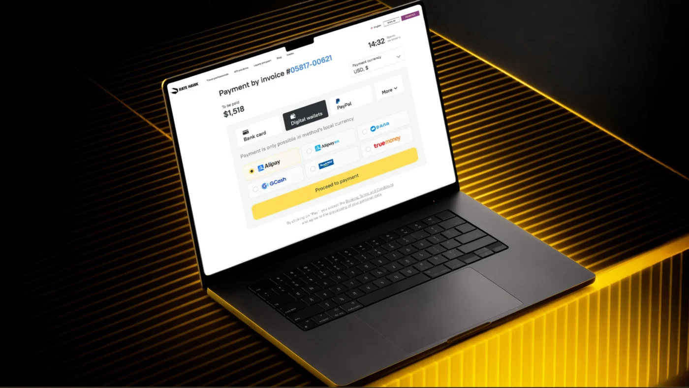 RateHawk integrates with several major digital wallets in Asia as online payments become the regional norm